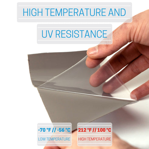 RV Sealant Tape, Roof Patch Repair Tape, Waterproof Leak Tape for RV punctures, Boat Sealing, Camper, Awning, Canopy, Tents, Tarpaulin and Greenhouse